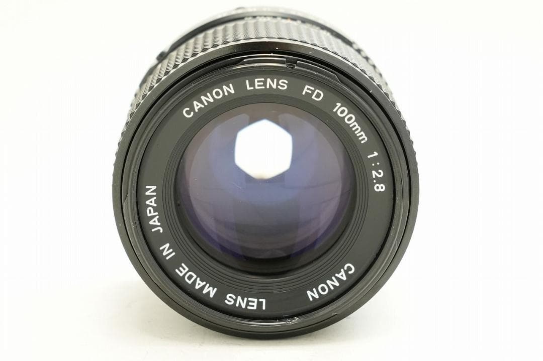 望遠 単焦点レンズ　Canon New FD 100mm F2.8
