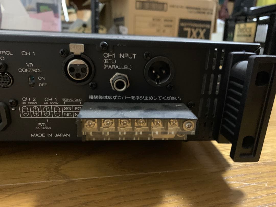 4 動作品　BOSE ボーズ 1900VI デュアル パワーアンプ 音響機材