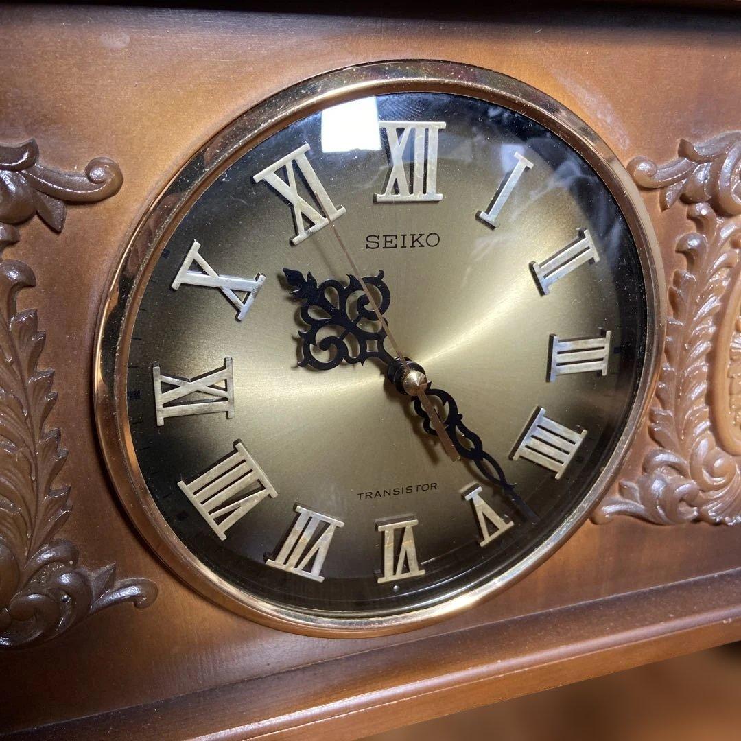 セイコー　SEIKO クラシック木製置時計