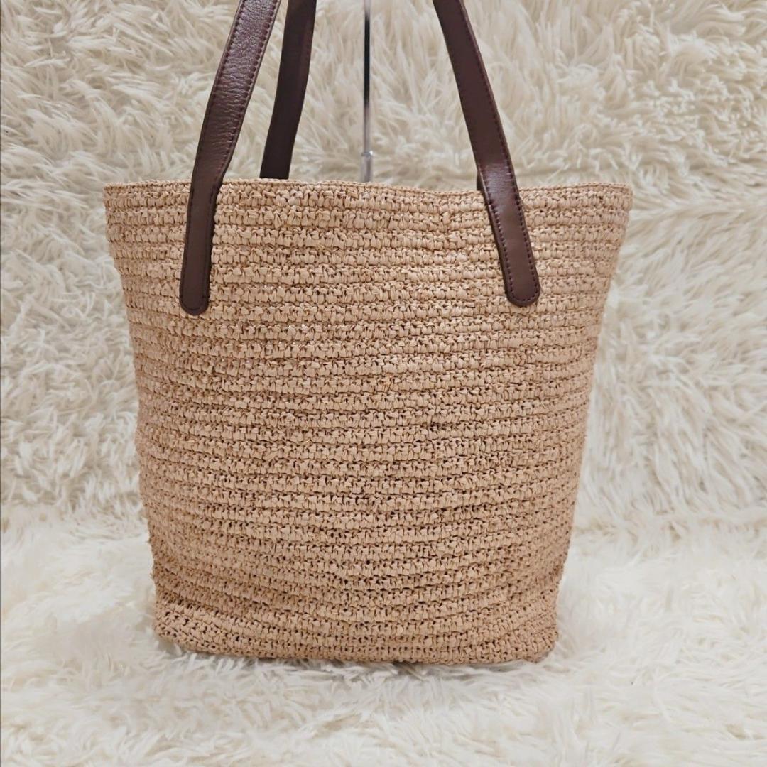 美品 ヘレンカミンスキー DAVOLIA S トートバッグ ラフィア インナー