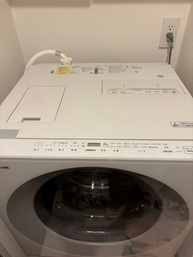 【11/23まで】Panasonic ドラム式洗濯機　キューブル　cuble