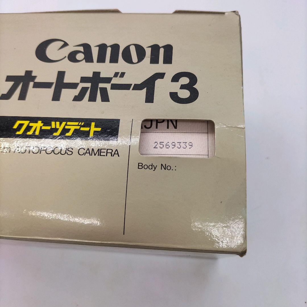 【美品】Canon オートボーイ3 Autboy3 フィルムカメラ 動作確認済み