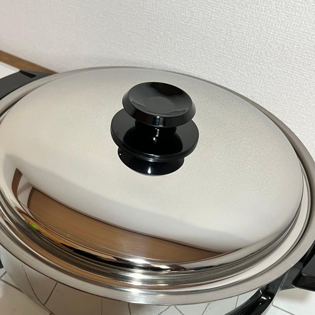 ウエストベンド エレスキコア 電気フライパン ステンレス　電気鍋
