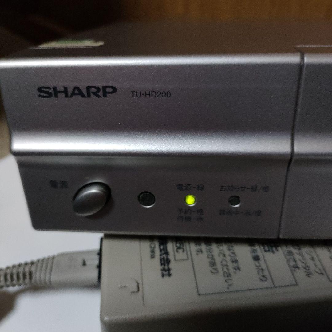 @124)SHARP TU-HD200 デジタルハイビジョンチューナー