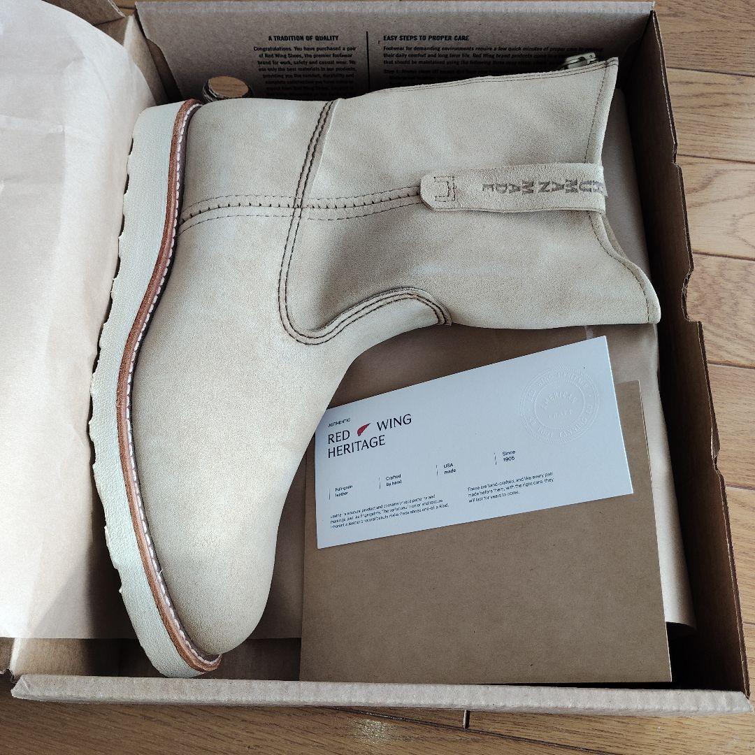 新品即納 28 HUMAN MADE RED WING Pecos Beige