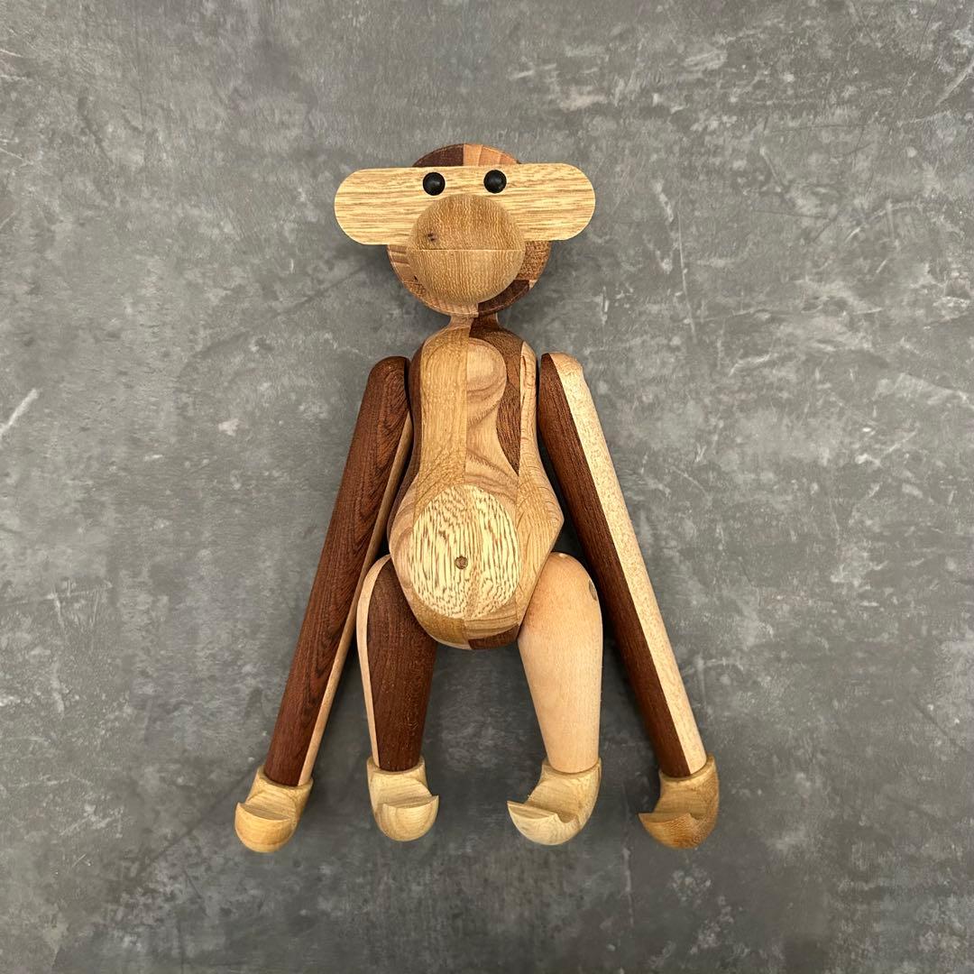 置物 Kay Bojesen Wooden Monkey small 70 AR