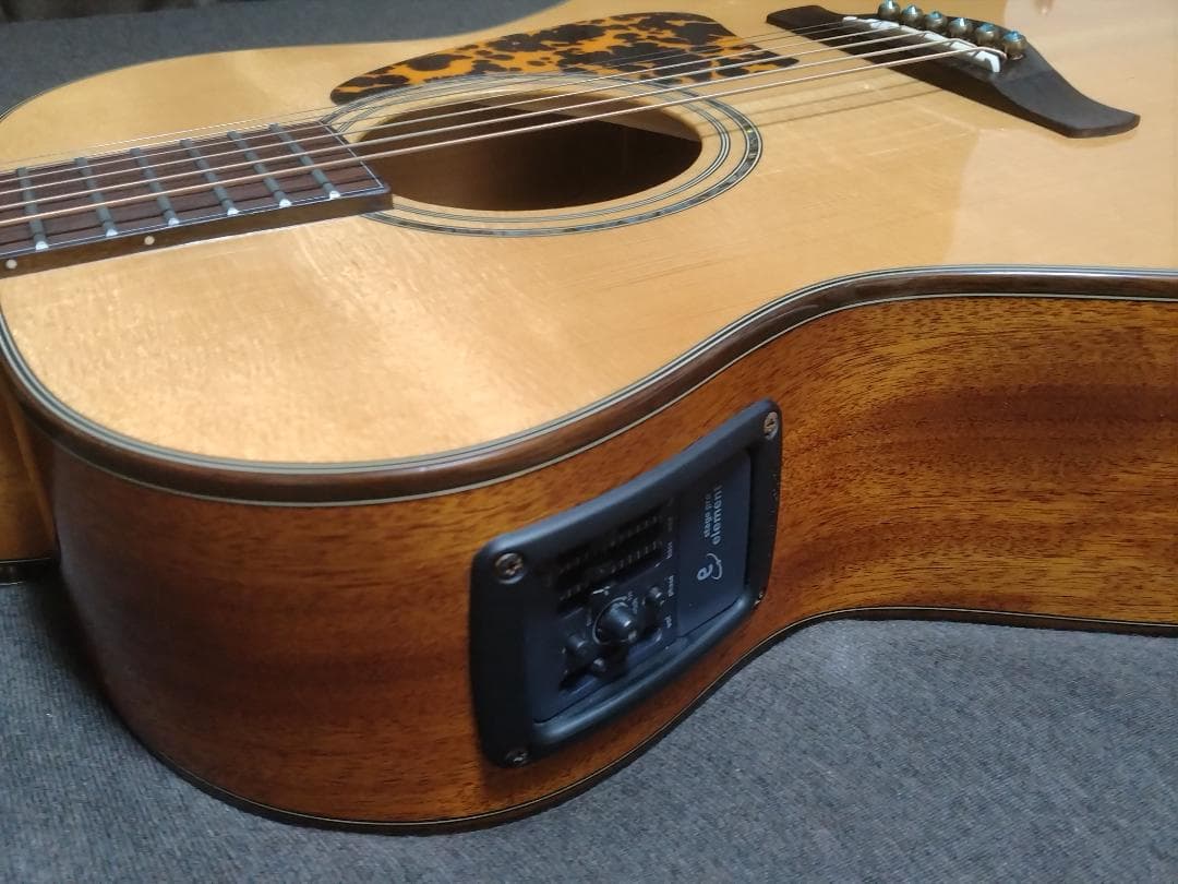 t*r様 Ibanez AC-3000 オール単板エレアコ改セミハードケース付ジ