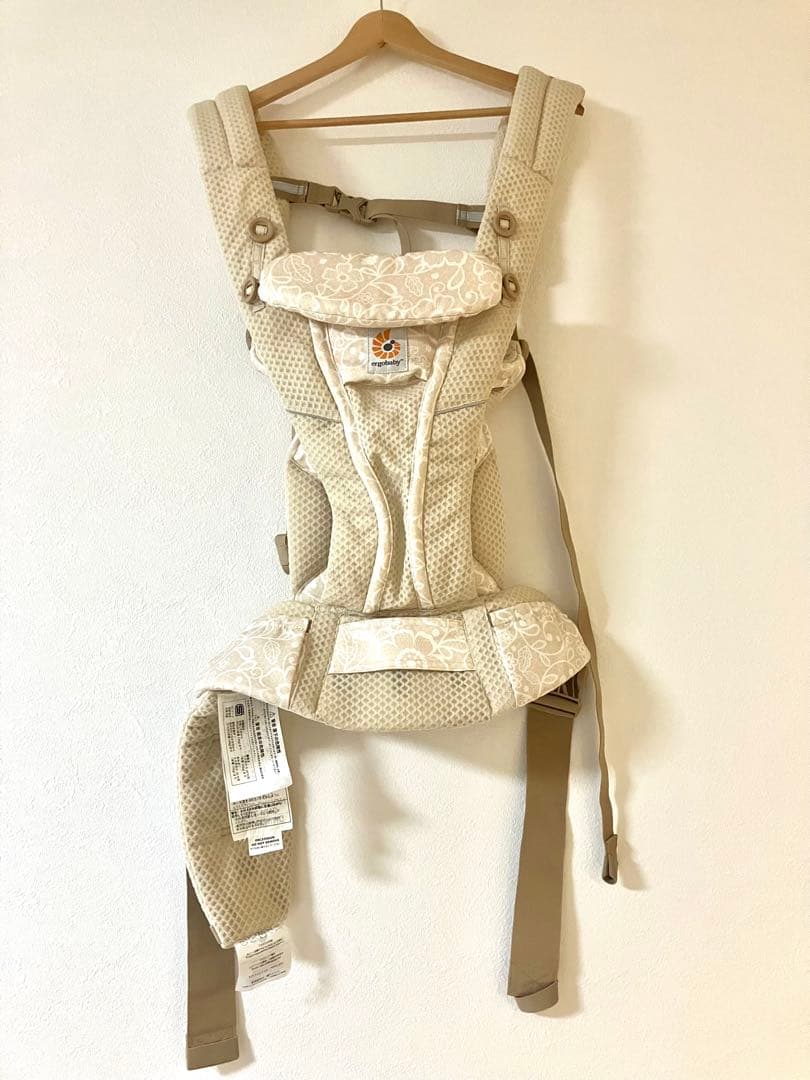 エルゴベビー 抱っこ紐 ベージュ メッシュ