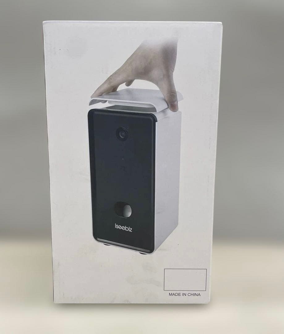 509632 Iseebiz ドッグカメラ 飛び出すおやつ　ホワイト