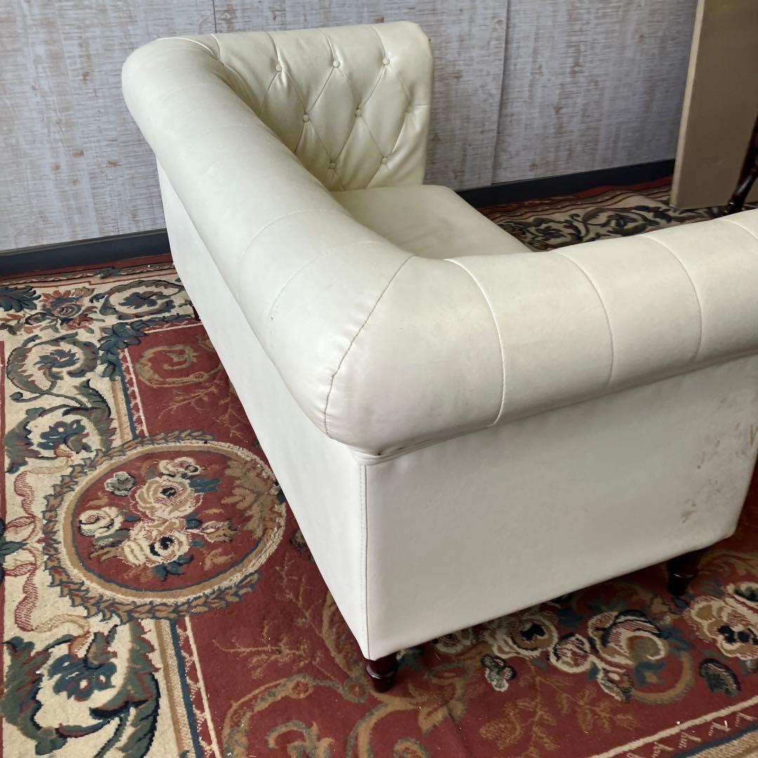 北欧レトロ 東谷 フェリーニ リベット打ち 二人掛けソファー 2シーター 姫系