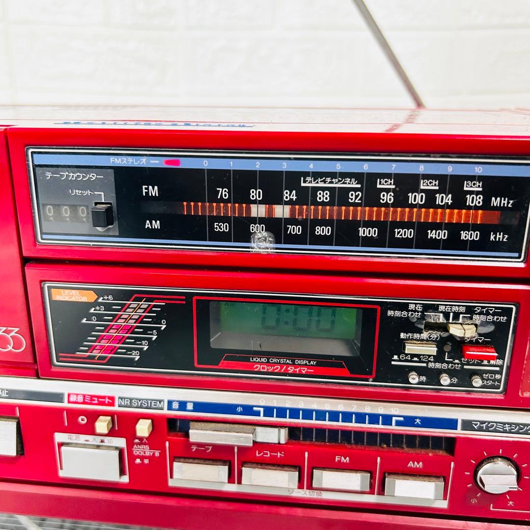 希少 Victor ビクター BA-DC-33R ラジカセ 昭和ラジカセ レトロ