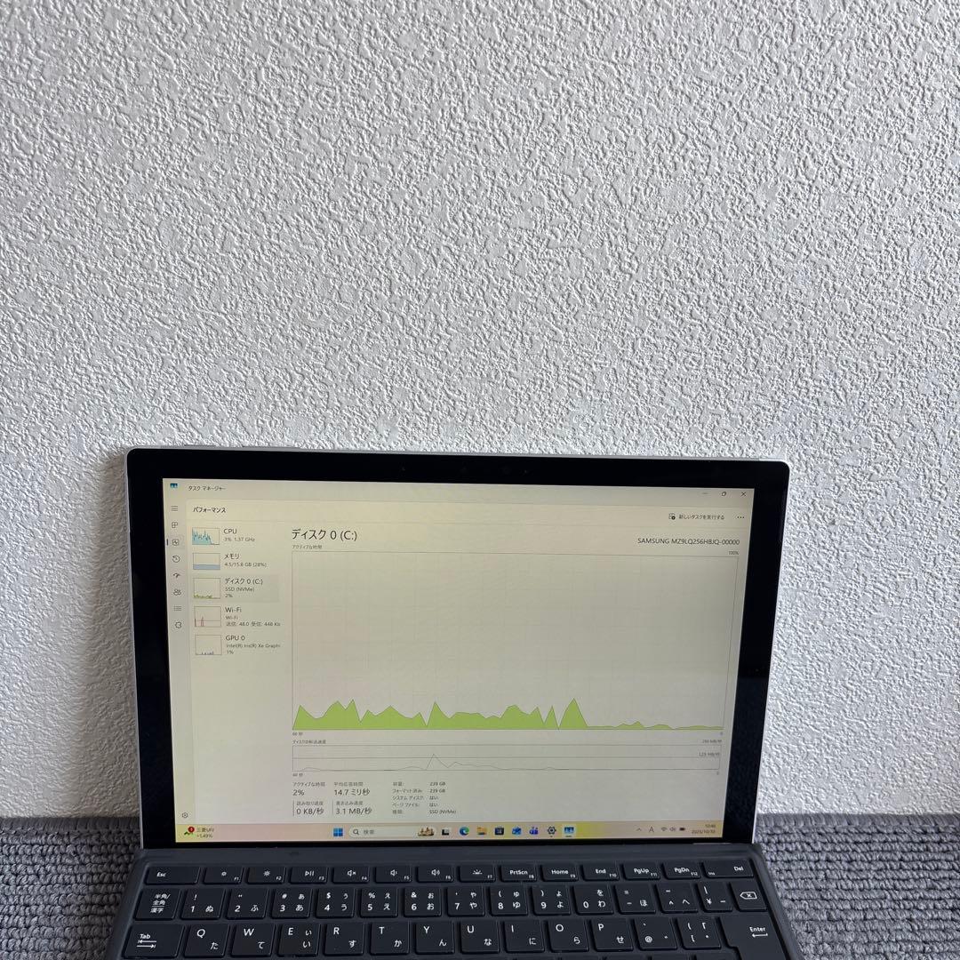 Surface Pro 7+ i5-1135G7 メモリ16GB #M6573