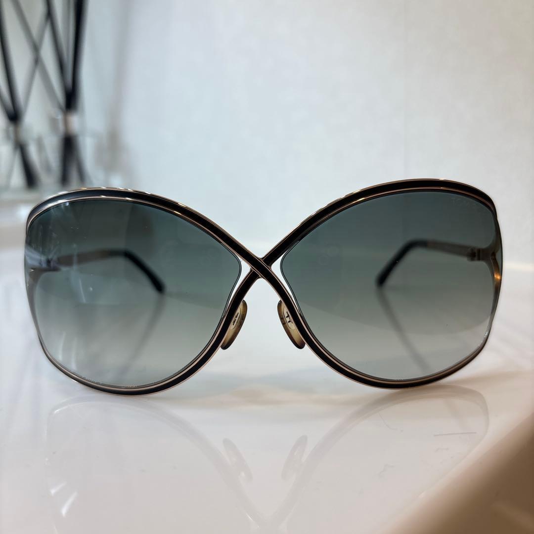 匿名・スピード発送　トムフォード　バタフライサングラス　美品　レア品