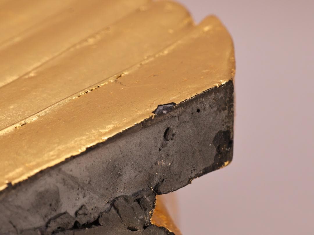 BK261　金鯱鉾　しゃちほこ　一対　鬼瓦　屋根瓦　置物　明石城　平成十二年