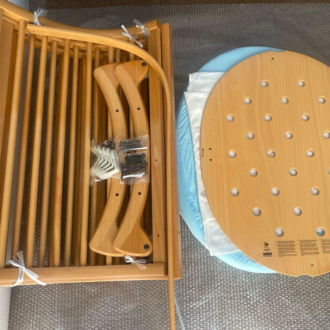 STOKKE スリーピーベッド ミニ 付属品付き 【山】