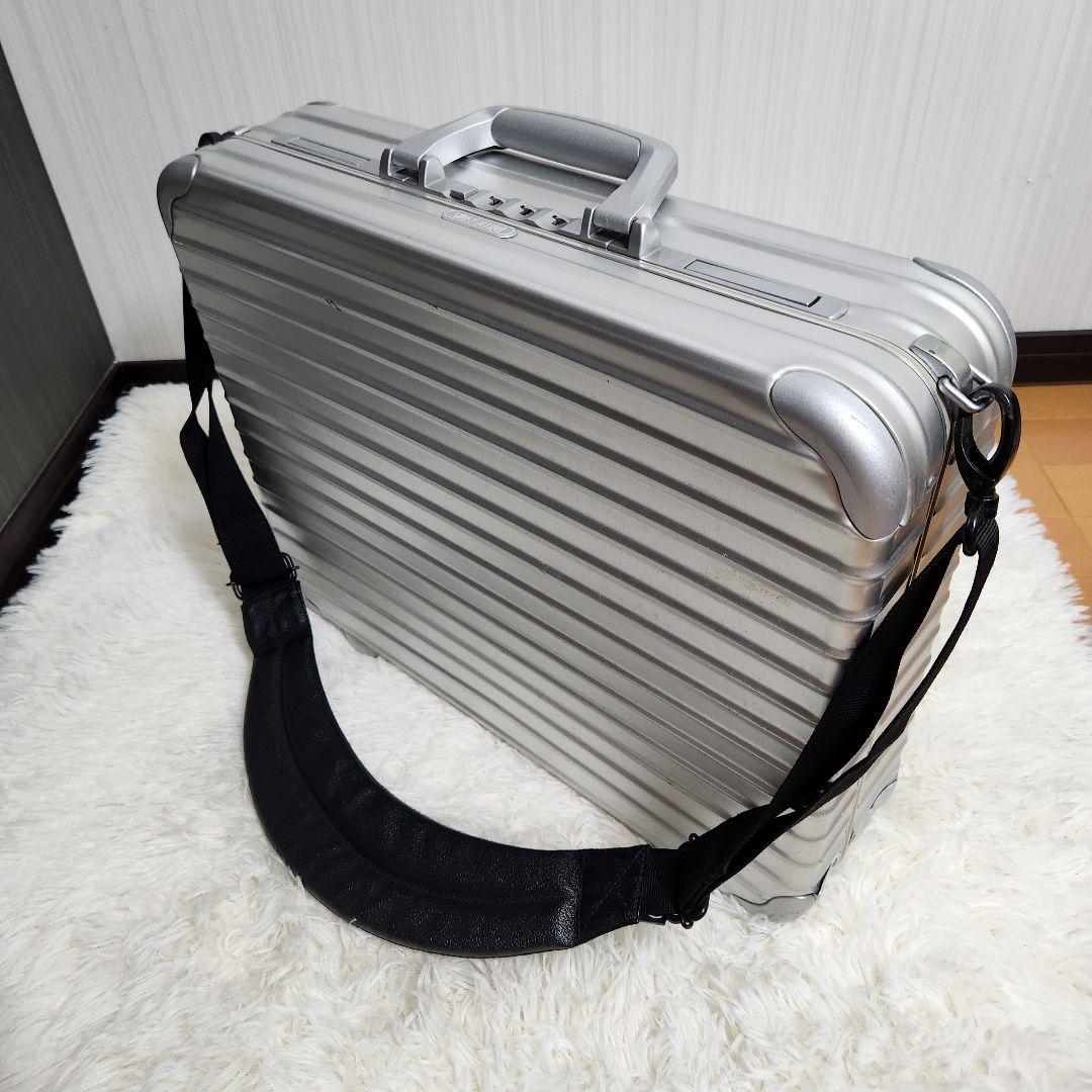 美品 RIMOWA アタッシュケース 17L アルミ シルバー 9001200