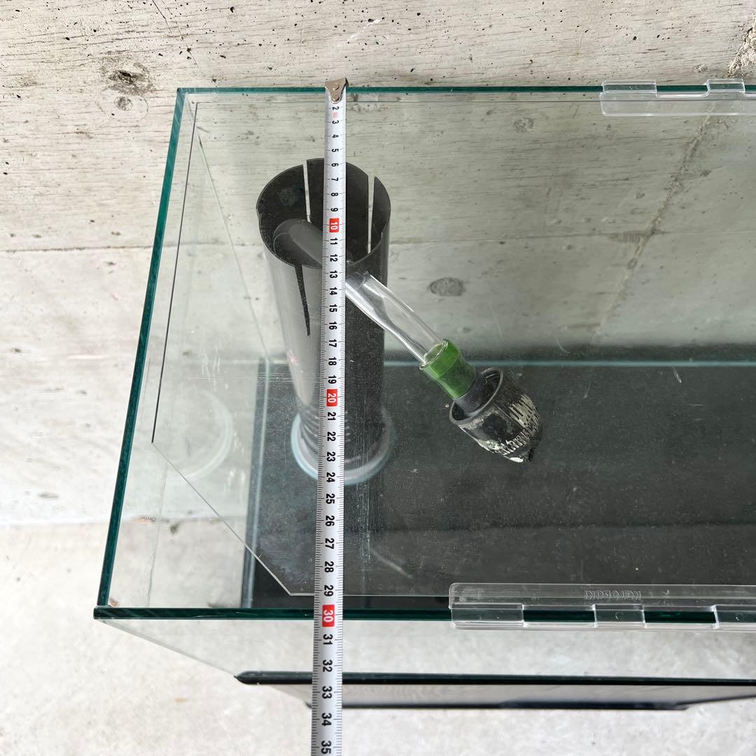 【セット・在庫残り１点】オーバーフロー水槽 セット（水槽台・ろ過槽付）