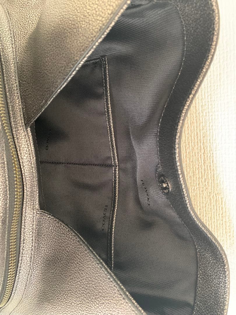 COACH イーディ　ガンメタリック　ショルダーバッグ ハンドバッグ