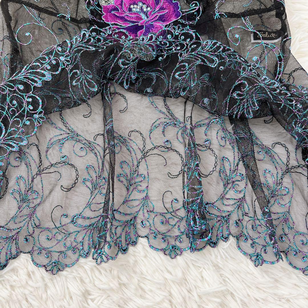 【Mサイズ】レア サルート 84G キャミソール CTJ284 ブラック 廃盤