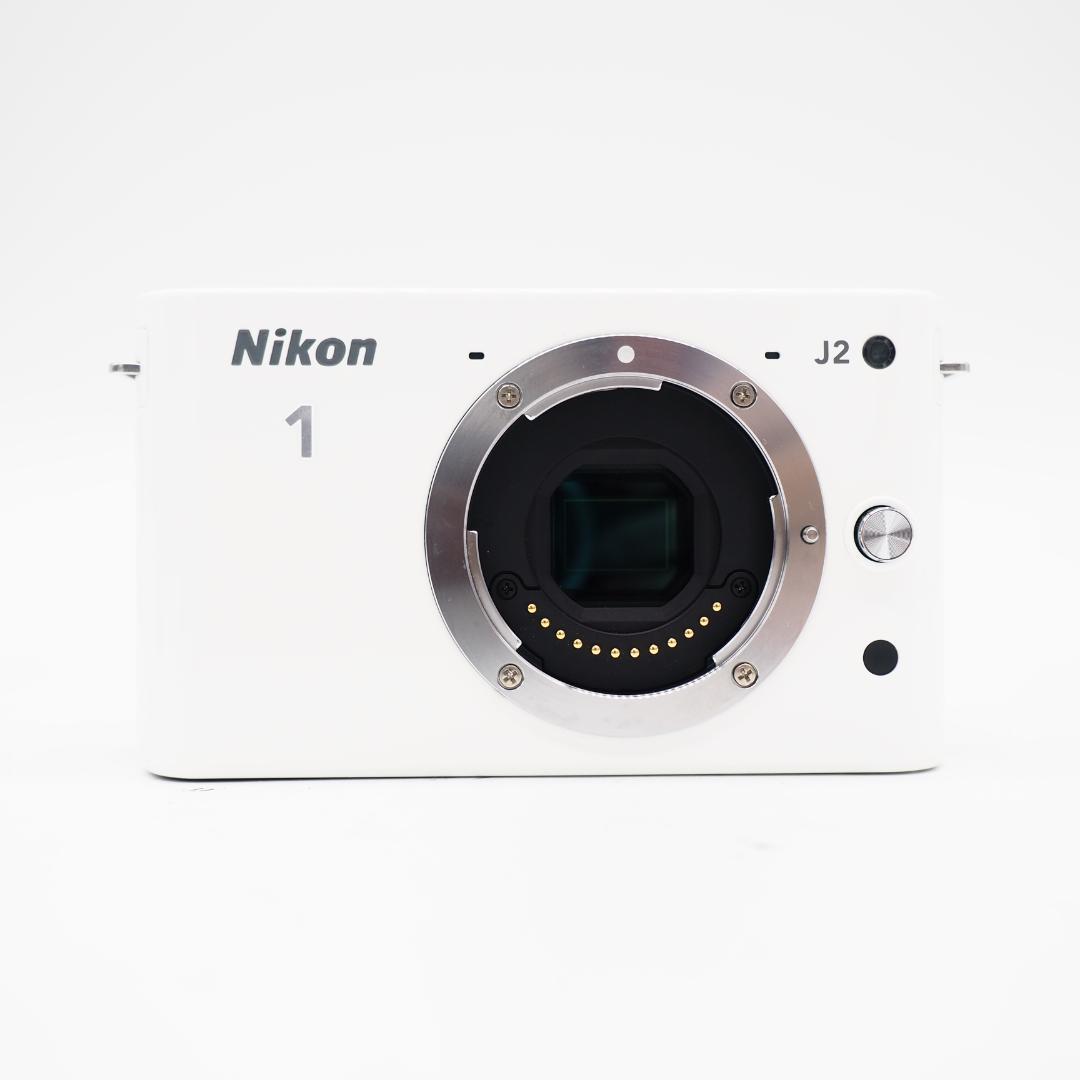 Nikon ミラーレス一眼 Nikon 1 J2 ミラーレス一眼 ホワイト