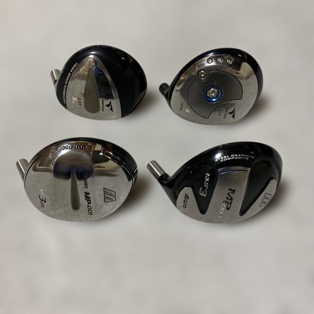 【29ヶセット】ドライバー、フェアウェイウッド用ヘッドのみ