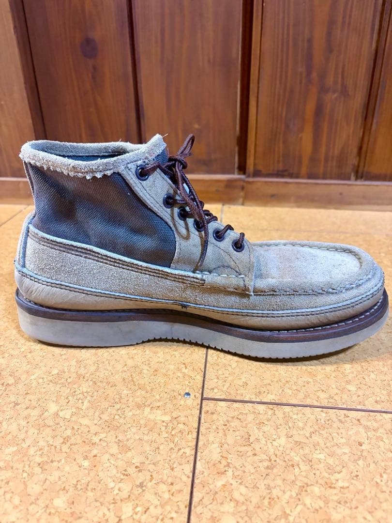 ラッセルモカシン　ショートサファリ　RUSSELL MOCCASIN 青タグ