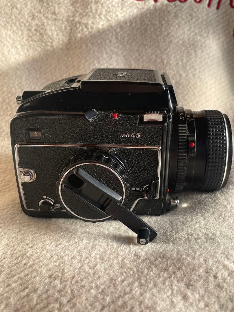 Mamiya M645 マミヤ 中判フィルムカメラ 80mm 不調箇所有