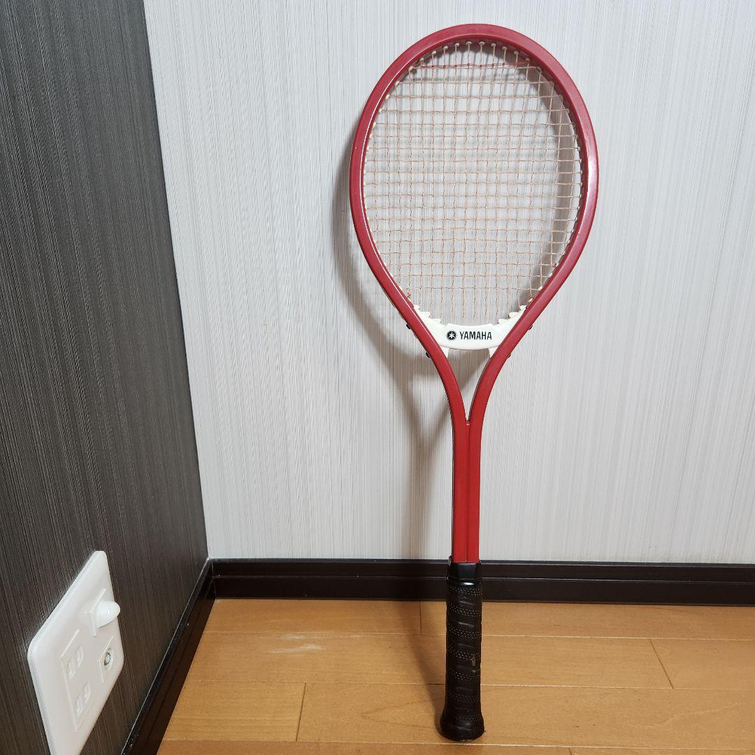 希少 YAMAHA テニスラケット FIBERGLASS YFG30 ヤマハ 赤