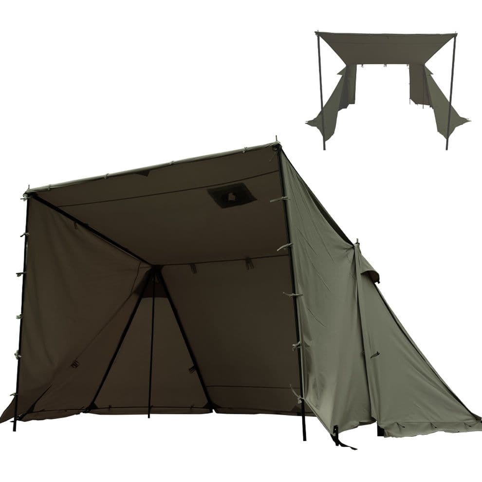 FOX‐BASE EVO 前幕・インナーテント付き