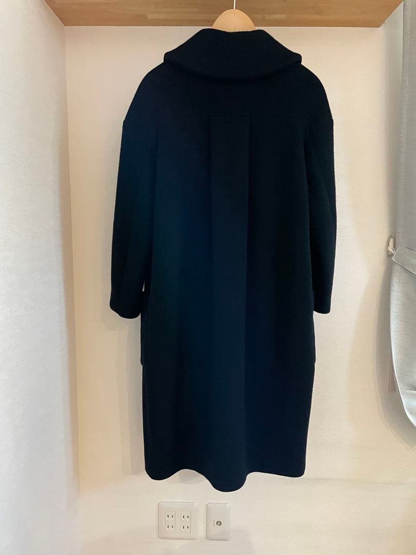 ミナペルホネン pianissimo ウールコート 36 ブラック