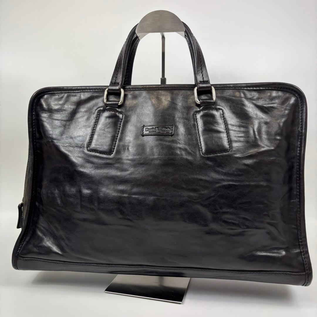 Daniel&Bob　ブリーフケース　レザー　高級　別注　ダークブラウン