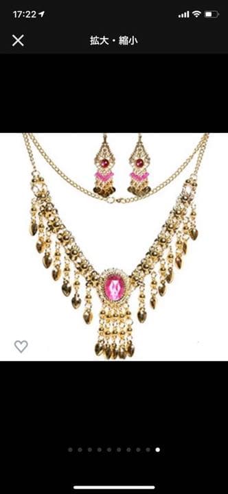 ジャスミンコスプレ