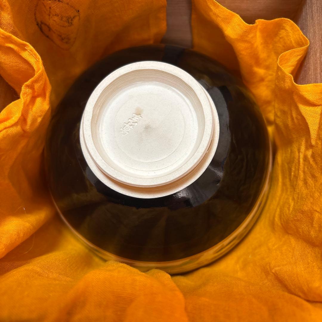 京焼真葛香斎唐子手繋ぎ茶碗