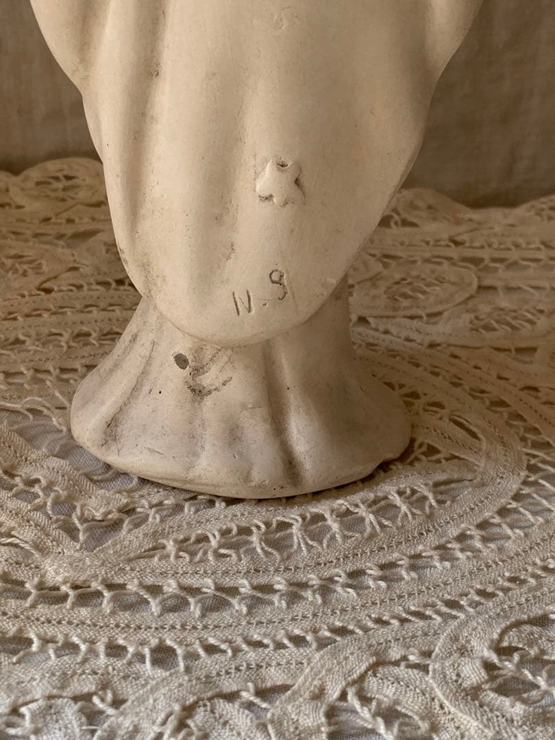 フランスアンティーク マリア像 聖母子像