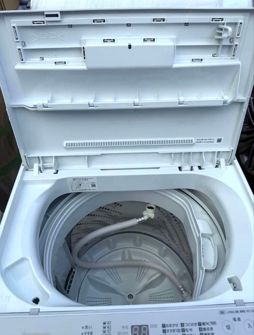 美品【2024年製】パナソニック NA-F5B2 全自動洗濯機 5kg