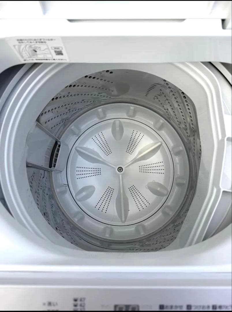 美品【2024年製】パナソニック NA-F5B2 全自動洗濯機 5kg