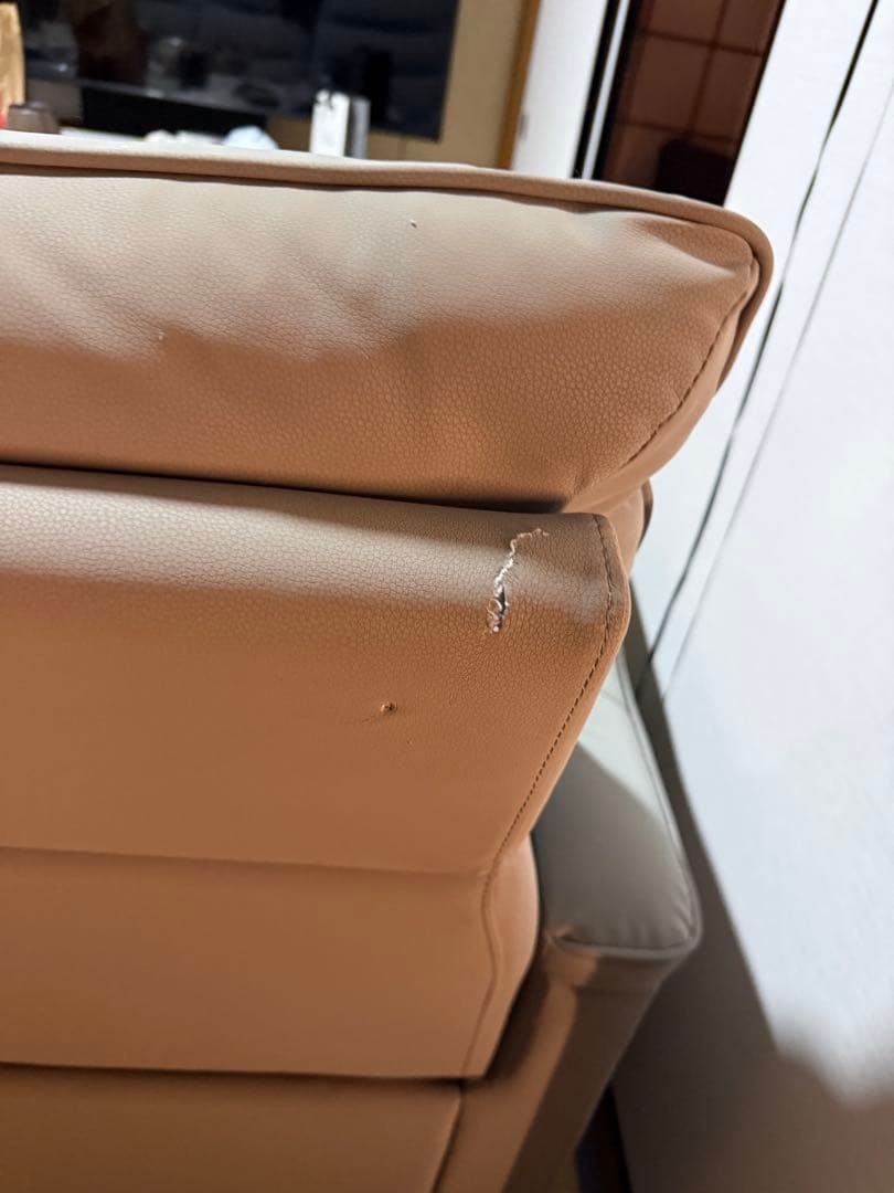 激安・引取限定 ニトリ3人掛け電動リクライニングソファ Nビリーバ3 Nシールド