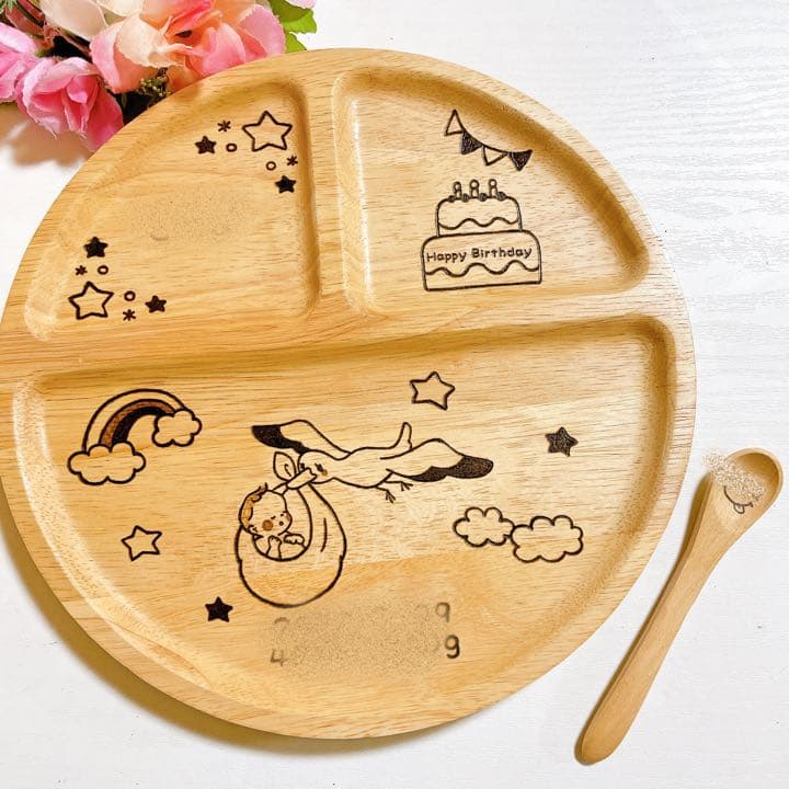 確認‪‪☺︎‬丸仕切り(大)♡スプーン♡オーダー受け付け