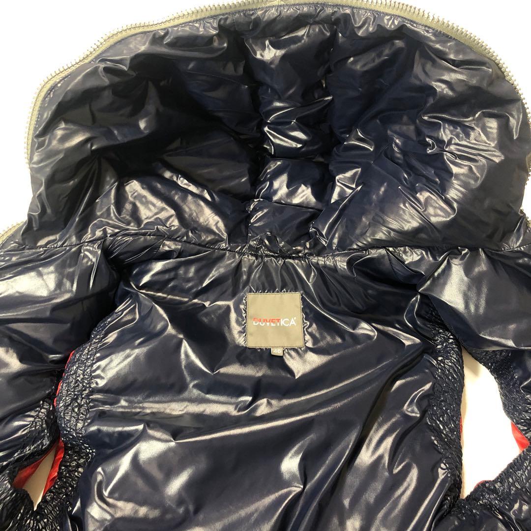 【値下げ】デュベティカ　ダウンベスト　赤 サイズ46