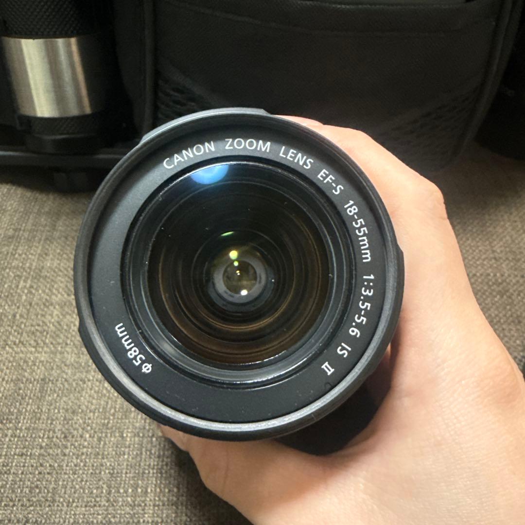 Canon EOS Kiss X8i 一眼レフ ダブルレンズ ストロボセット