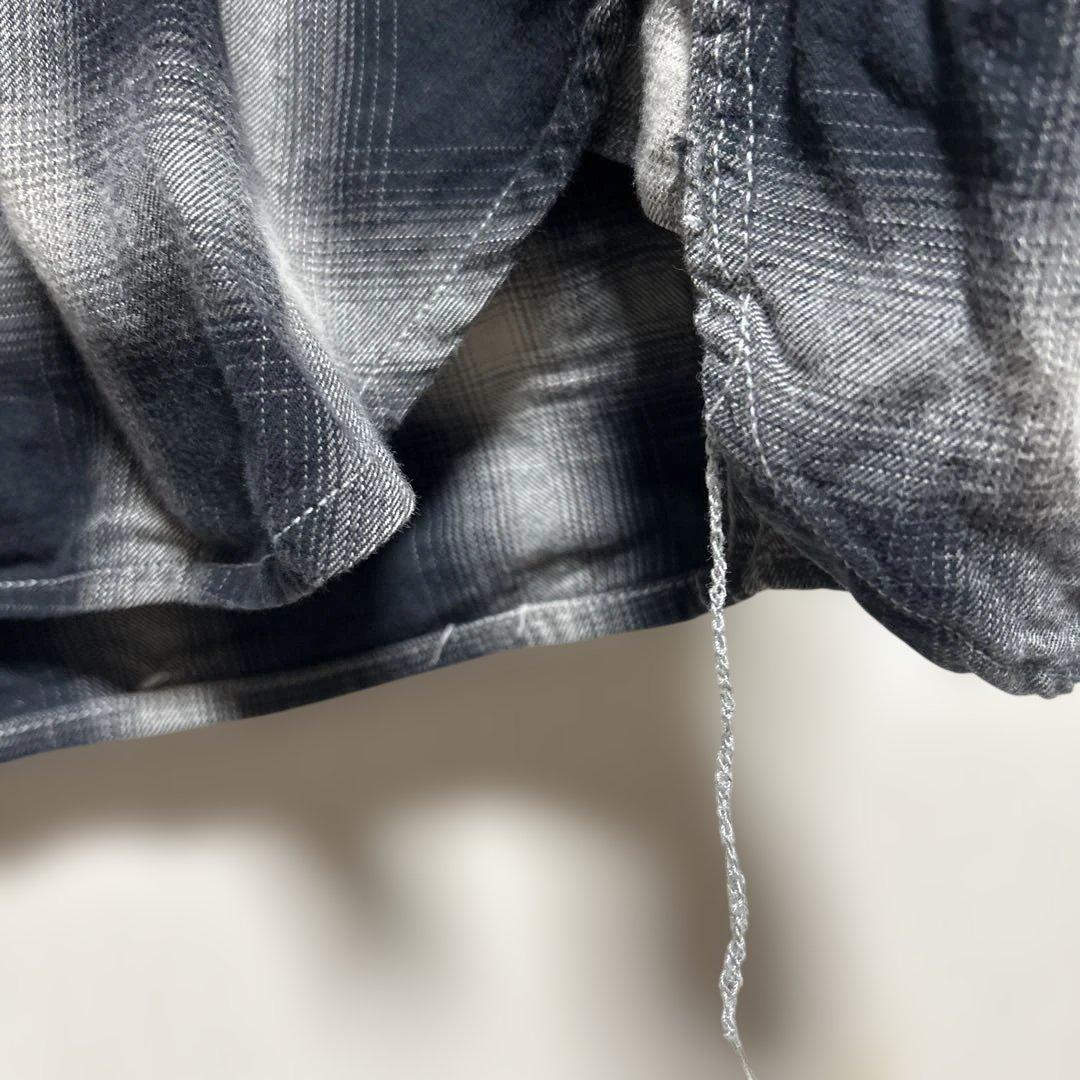 ガリャルダガランテ 別注 R JUBILEE オンブレ チェックシャツ 大きめ