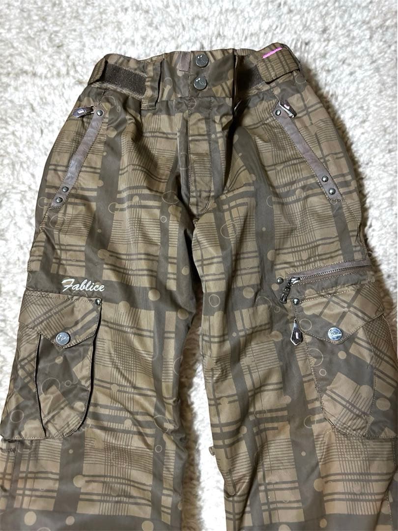 【美品】FABLICE ファブリス スキーウェア スノーボードウェア Mサイズ