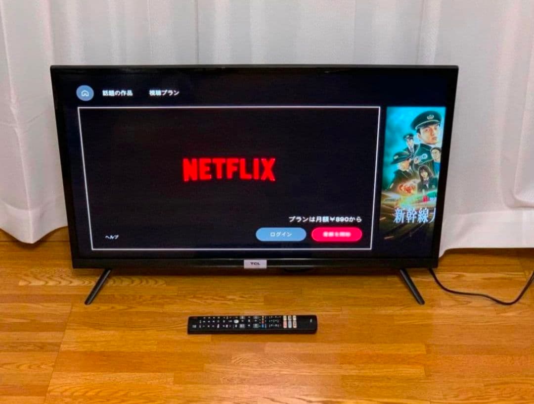 TCL 液晶テレビ 32型　2022年製 ネット動画/地上波BSCS