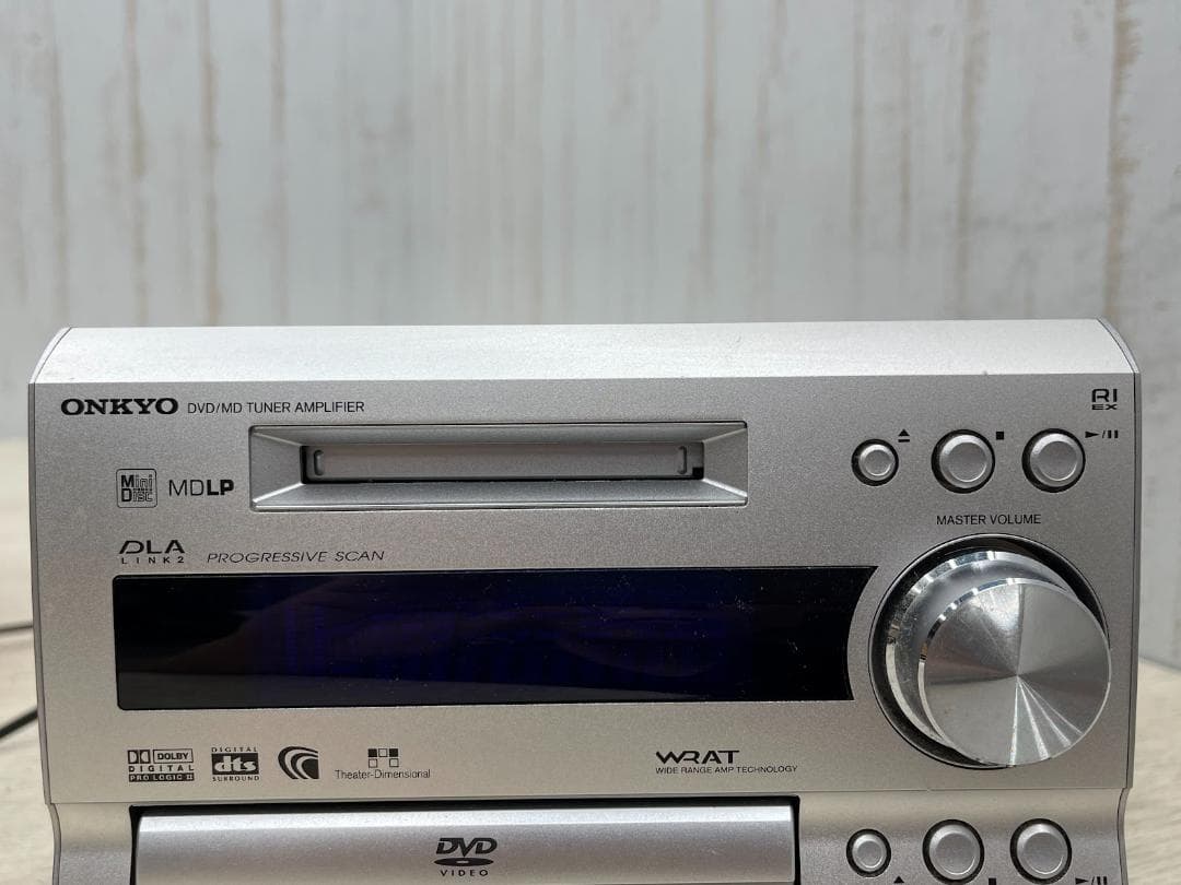オンキョー DVD/MDチューナーアンプ FR-7GXDV 5.1chスピーカー