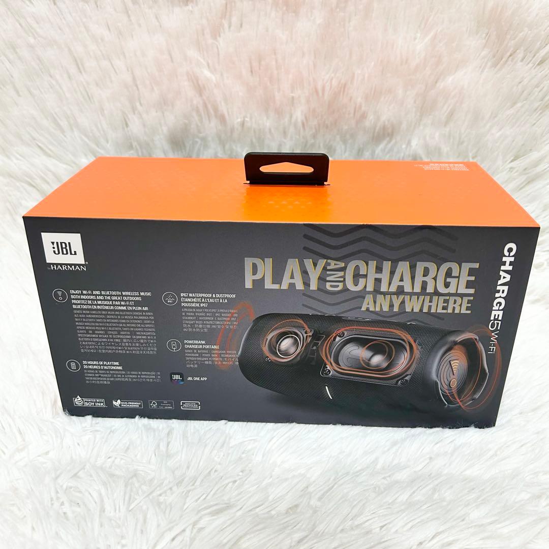 未使用級✨箱付き✨JBL Charge 5 Wi-Fi ワイヤレススピーカー