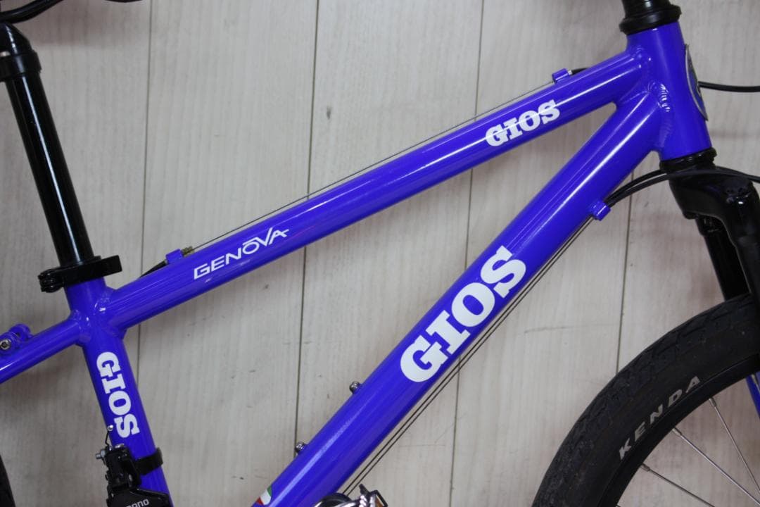 GIOS GENOVA 22型 シマノ18速 290mm 本格子供用MTB
