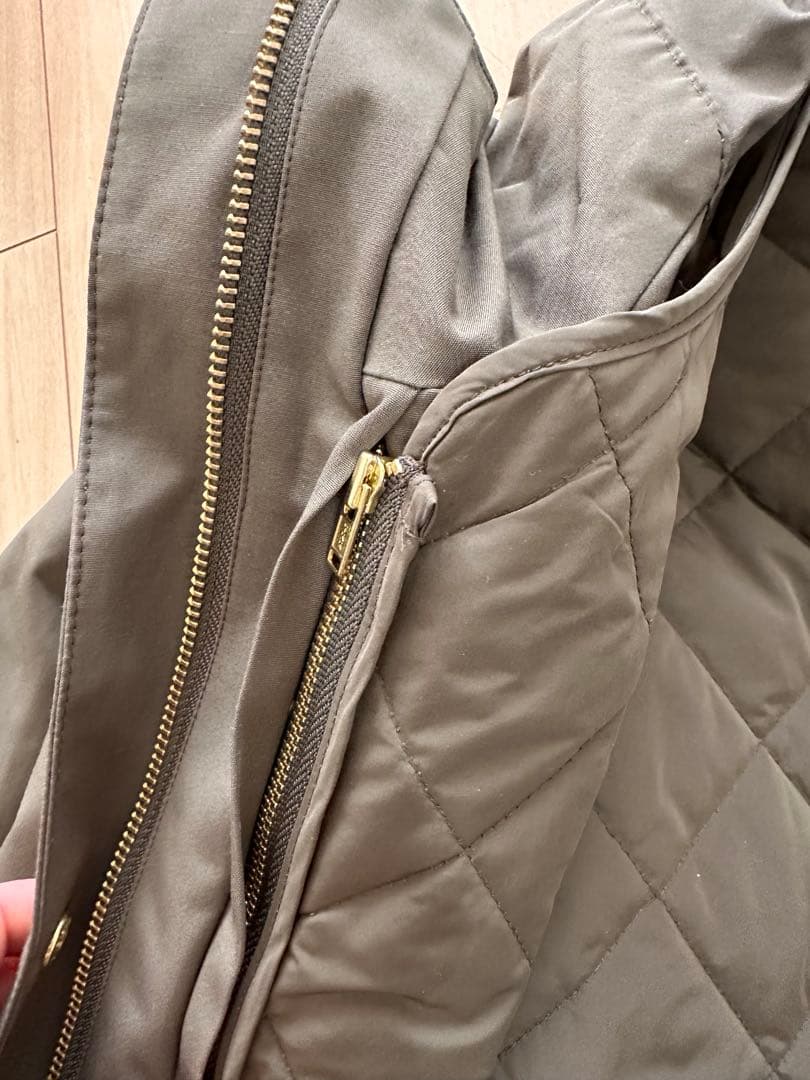 撥水加工　ミリタリーダウンコート