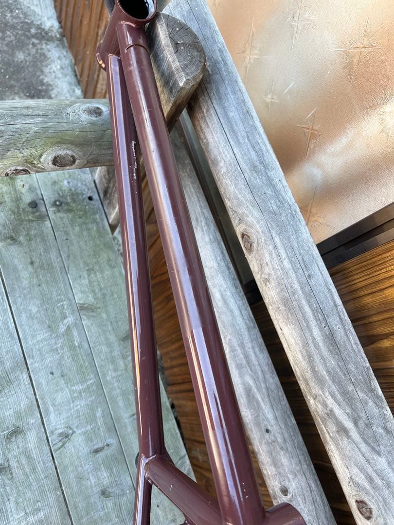 BMX フレーム LAMF SILVER FRAME 21”