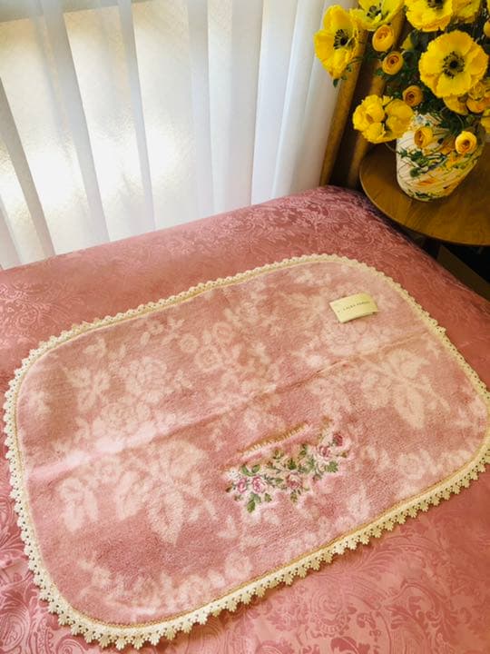 専用になりました。　新品未使用　トイレタリー　パープル　薔薇柄　シェル型　4点