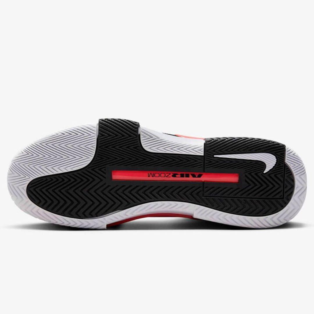 ナイキ 25.5cm ズーム GP チャレンジ 1HC テニス シューズ 靴 白